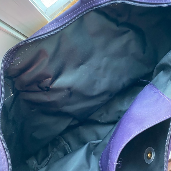 Authentic Purple Large along champ Tote - Picture 8 of 8